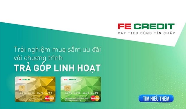 Sử dụng thẻ FE Credit đem đến nhiều ưu đãi vượt trội