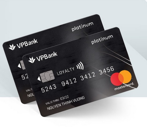 Thẻ tín dụng VPBank Platinum MasterCard
